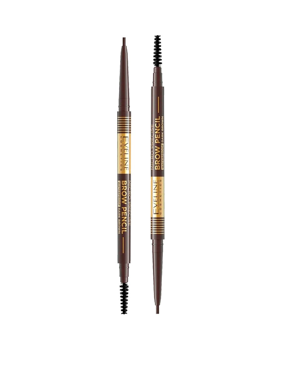 EVELINE Micro Precise Brow Pencil Водостойкий карандаш для бровей №03 Dark Brown 5903416017455