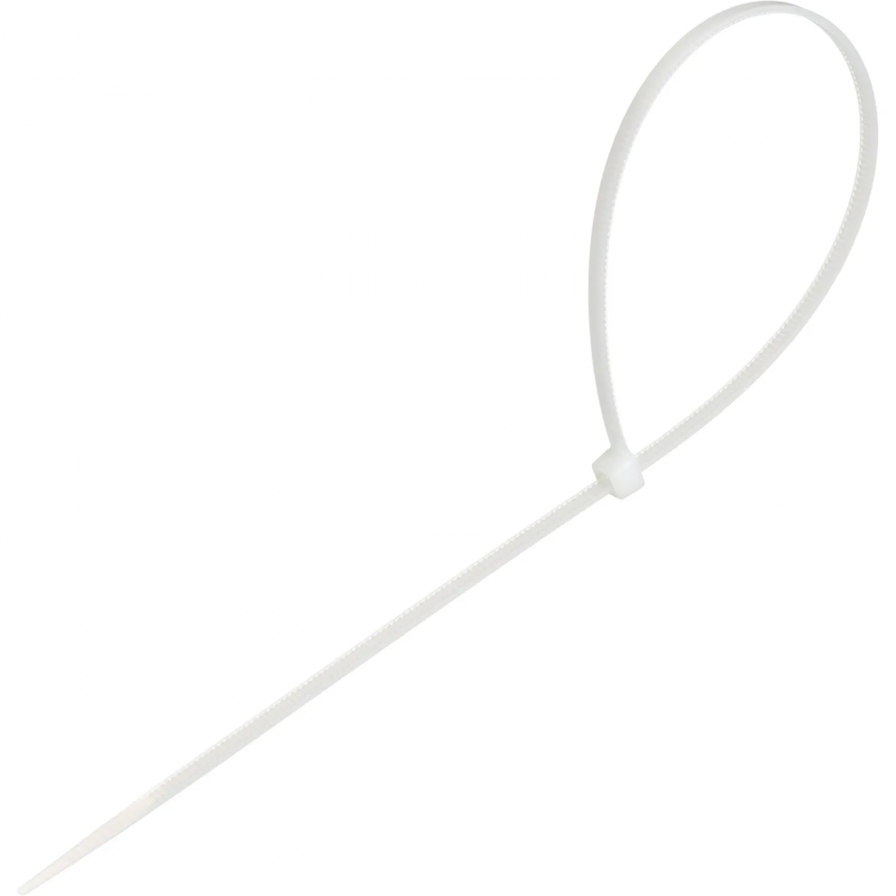 Стяжка (хомут) 300 мм x 3,6 мм,Bigtech BT-CT-300-36-W нейлон,бел, 100 шт/уп 2157527