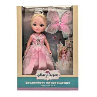 Кукла "Волшебное превращение" 2в1 Фея-принцесса Mary Poppins 451317
