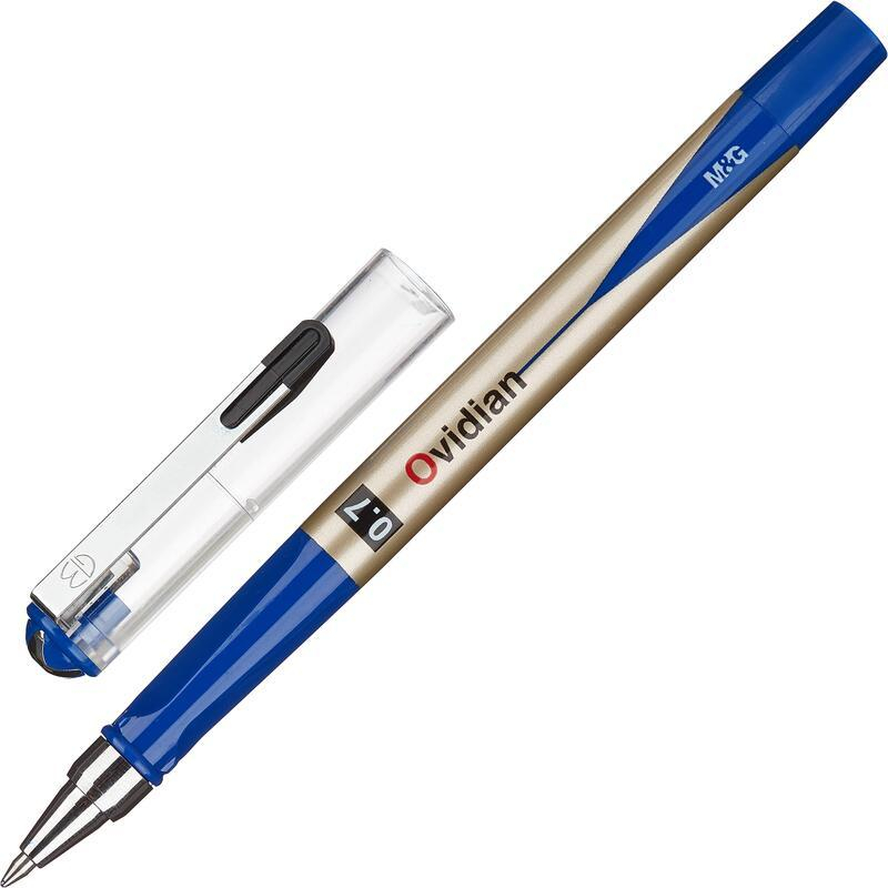 Ручка гелевая неавтомат. M&G Ovidian линия 0,5мм син AGP11571220700H 1744251