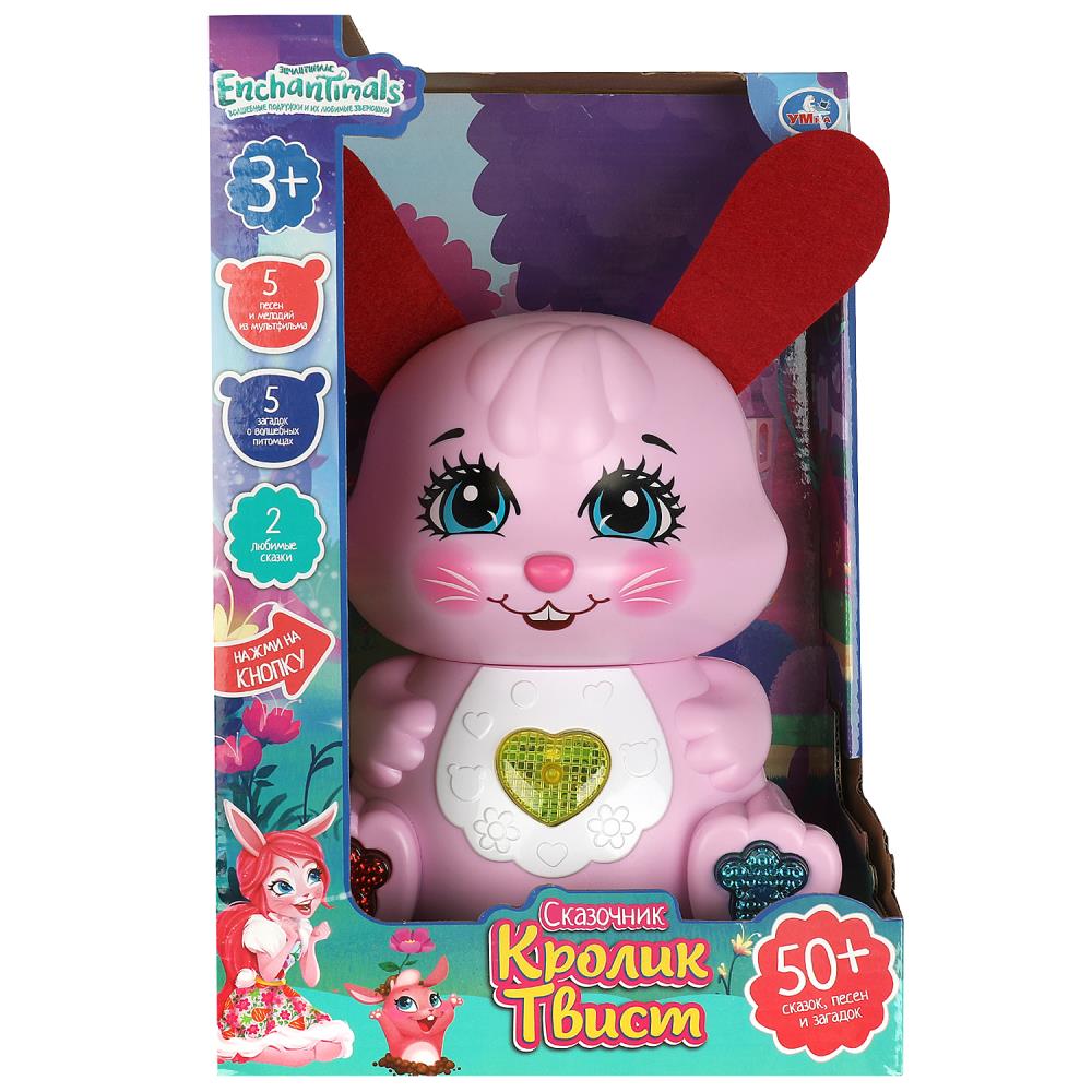 Сказочник Твист Энчантималс кролик (50 сказок, песен, загадок) УМка HT1271-R (36)