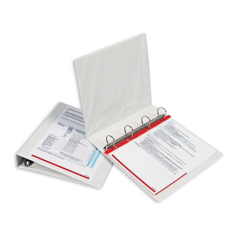 Папка на 4-х кольцах Attache Selection 50 мм белая до 300 листов 26768