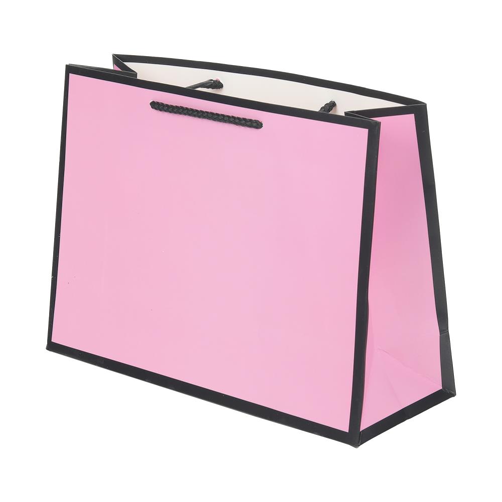 Пакет подарочный матовый М, розовый, 190 гр/м Чудо праздник PM-128987-P