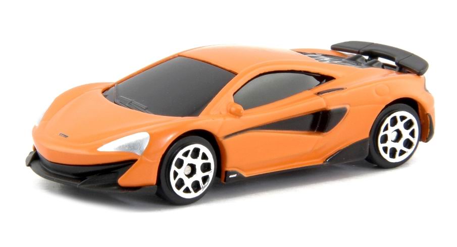 Машина металл RMZ City 1:64 McLaren 600LT, б/мех. оранжевый матовый цвет 344985SM(A)