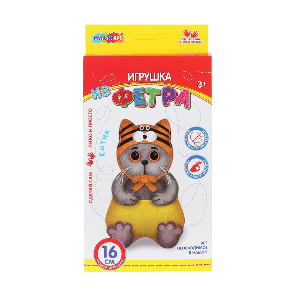 Игрушка из фетра Басик MultiArt 129908-FETR-BAS