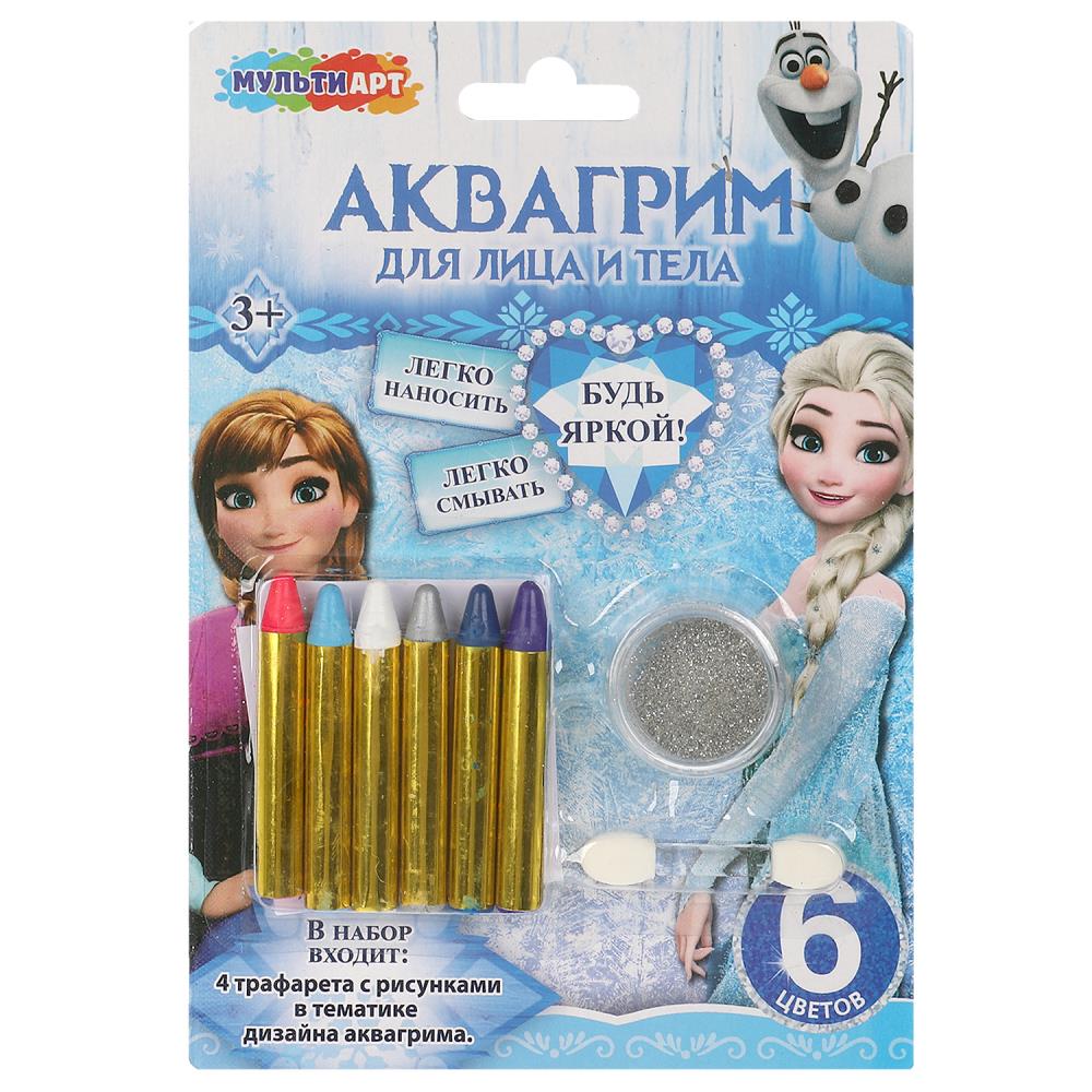 Аквагрим набор для детей (6 цветов) MultiArt AFP6-113930