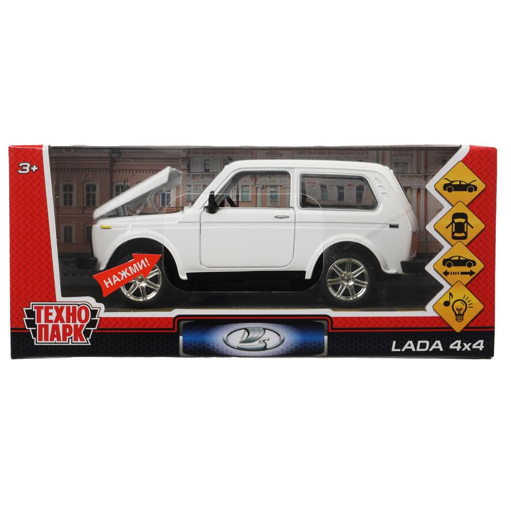 Машинка Технопарк Lada Niva свет/звук 17 см VAZ-21214-W