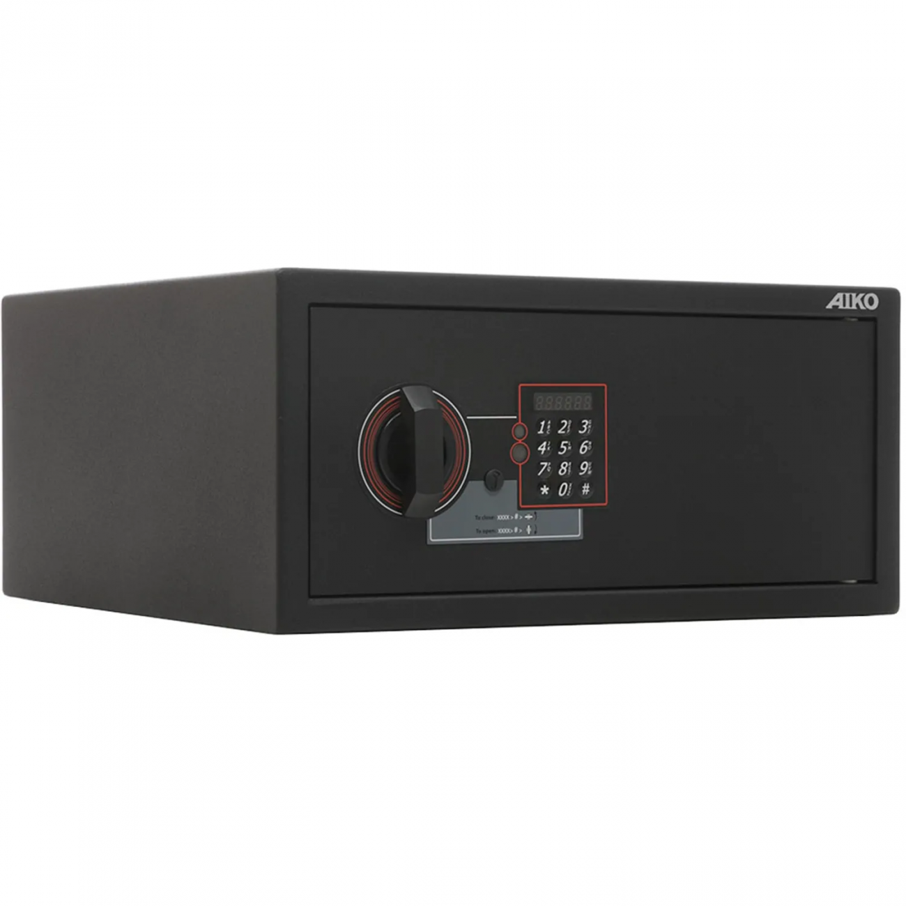 Сейф AIKO SH-20 EL гостиничный, эл.замок+мастер ключ 489290 S11599200409