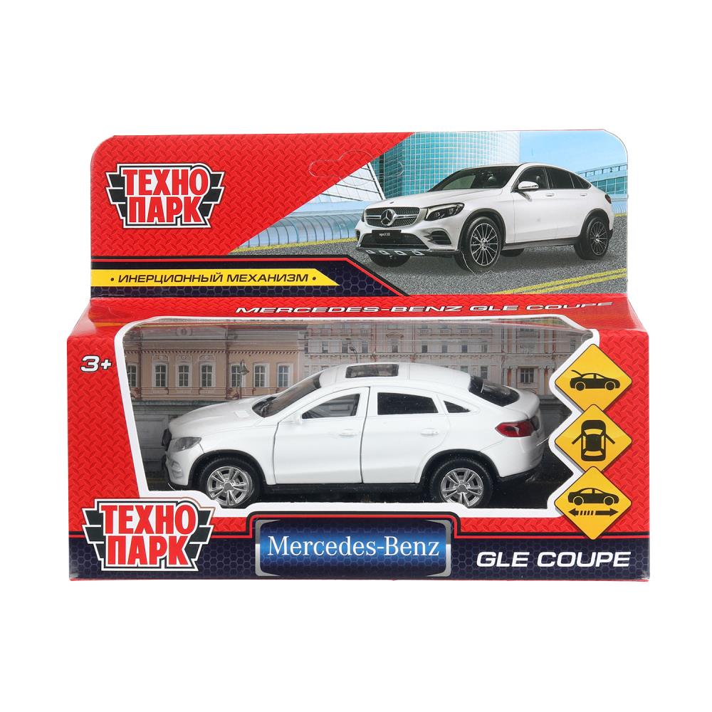 Машина Мерседес-Бенц гле коуп, 12 см, белый (игрушка) Технопарк GLE-COUPE-WT (72)
