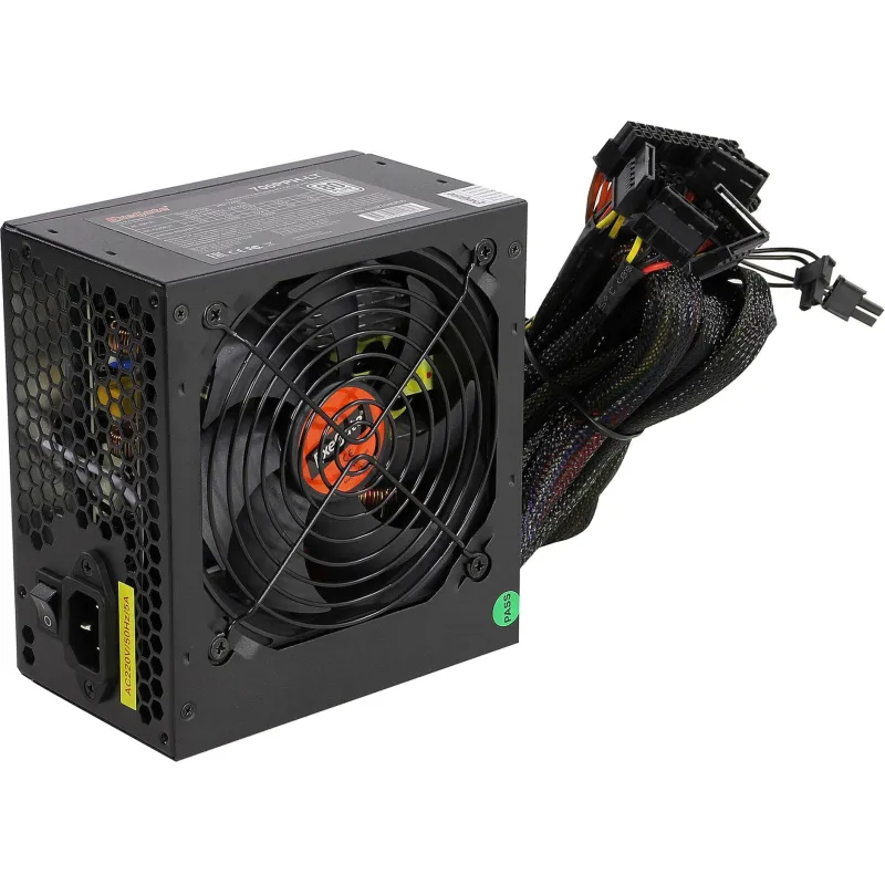 Блок питания ExeGate 700W 80+ 700PPH-LT ATX, 12cm fan, black (EX282048RUS) 1406322