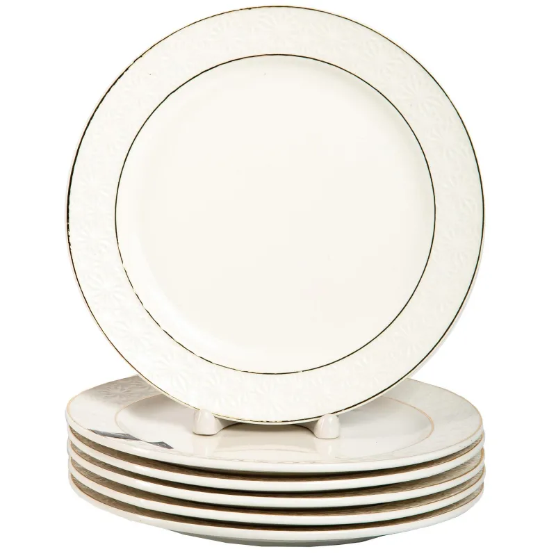 Набор 6 мелких тарелок 210мм, ГРАЦИЯ НЕЖНОСТЬ арт.179-01020 Balsford 1670101