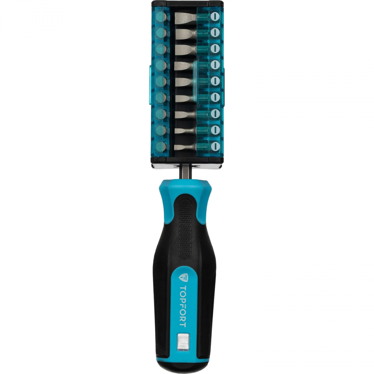 Отвертка Topfort с набором бит, 37 предметов (580137) 2162261