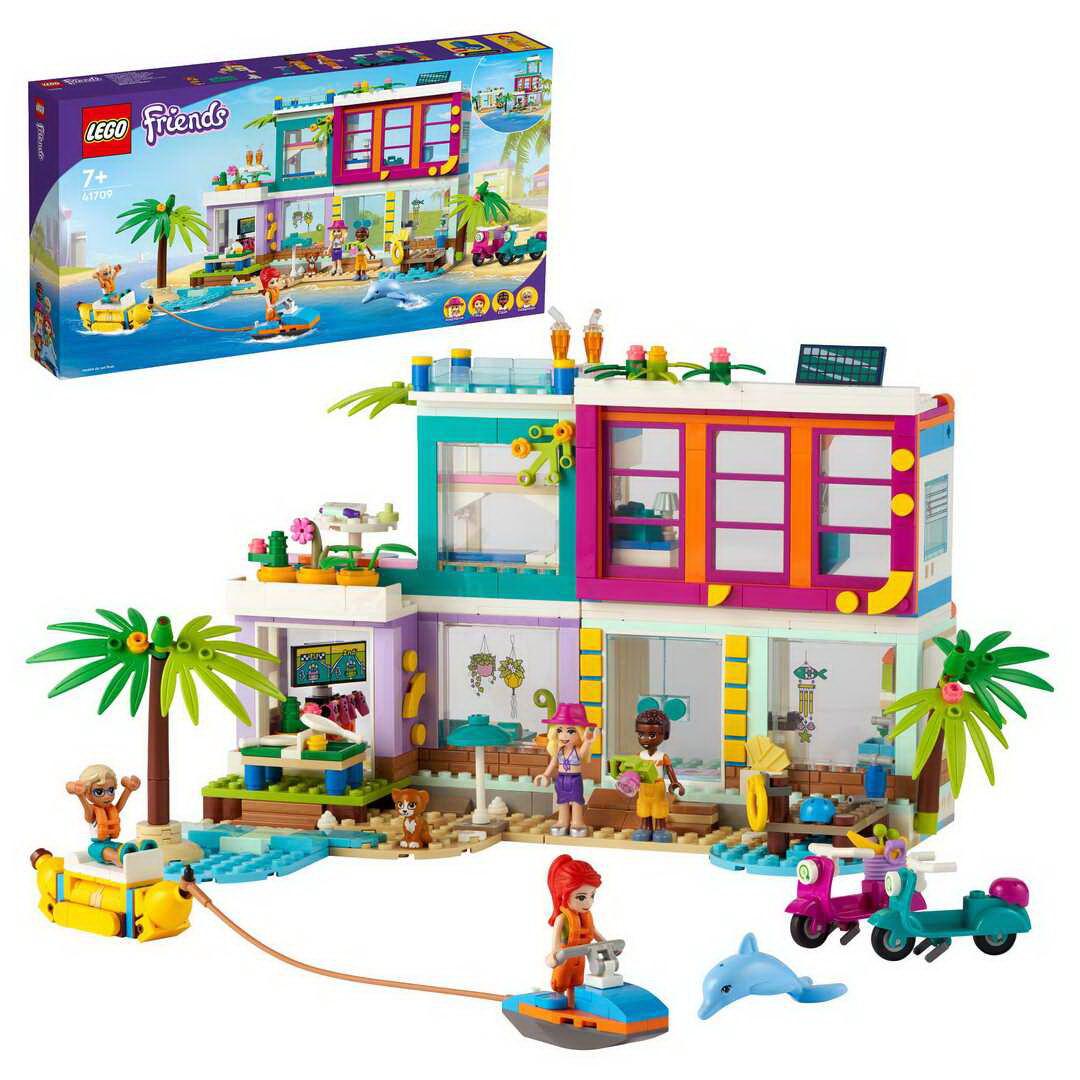 Конструктор LEGO FRIENDS Пляжный дом для отдыха 41709-L