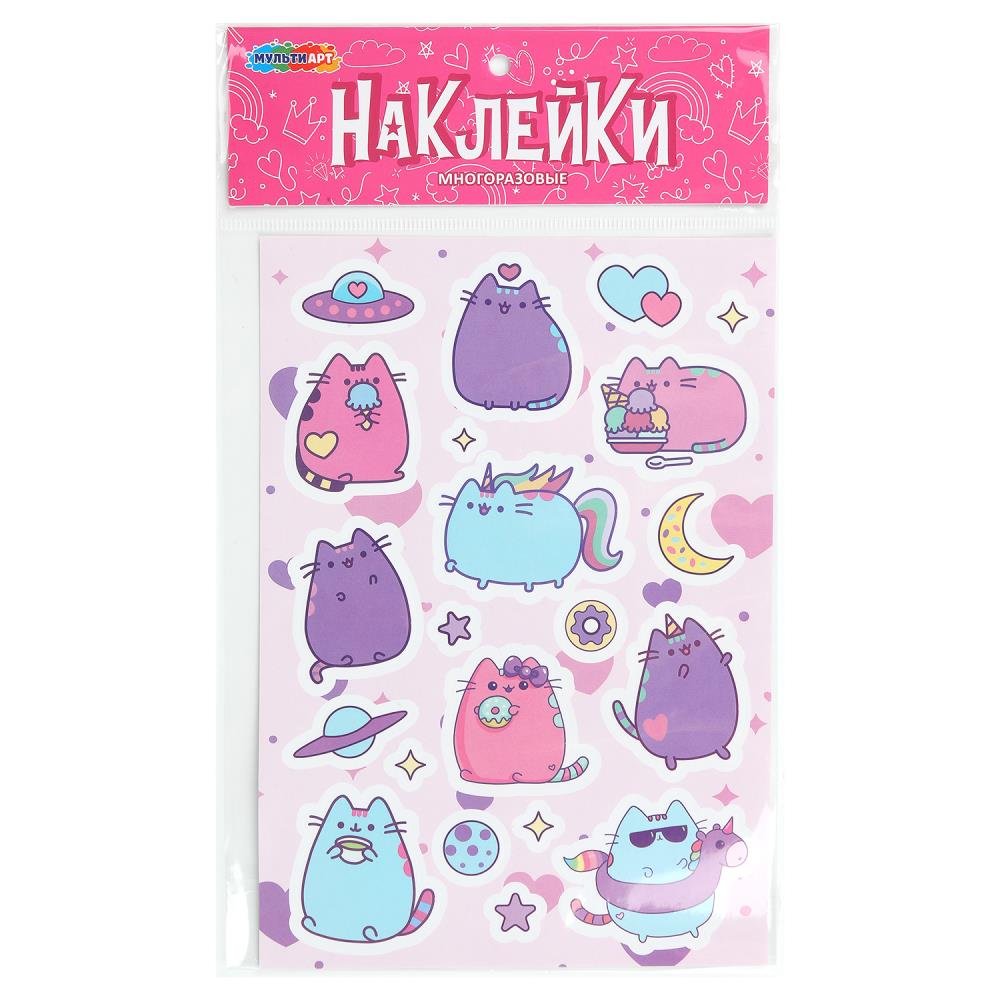 Наклейки бумажные, А5 "Пушин" MultiArt STICKA5-126488