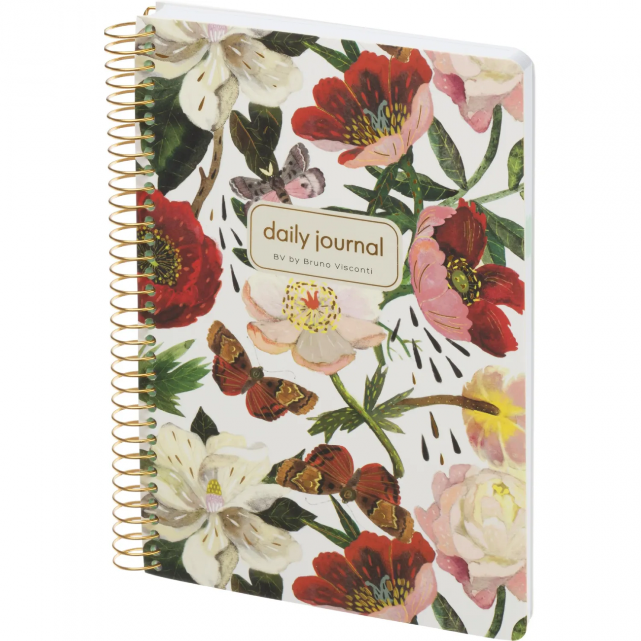 Ежедневник недатированный CUTE DIARY А5,BV,136,ПИОН,зол.греб,3-701/10 Bruno Visconti 2395951