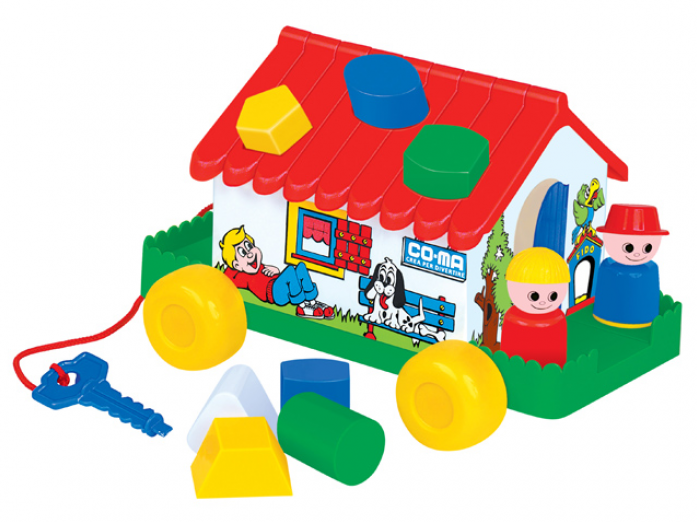 Сортер развивающий "Дом" Полесье П-6202