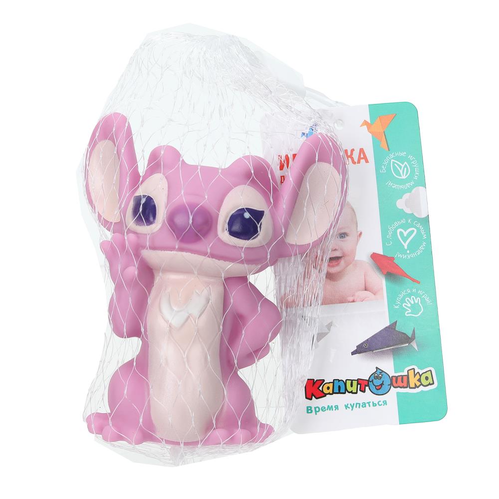 Игрушка для ванны розовая зверюшка в сетке, Играем Вместе 2403R0019-R