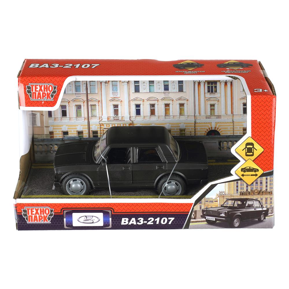 Машина пластиковая Лада 2107, 13,5 см, черный Технопарк 2411A0109-R