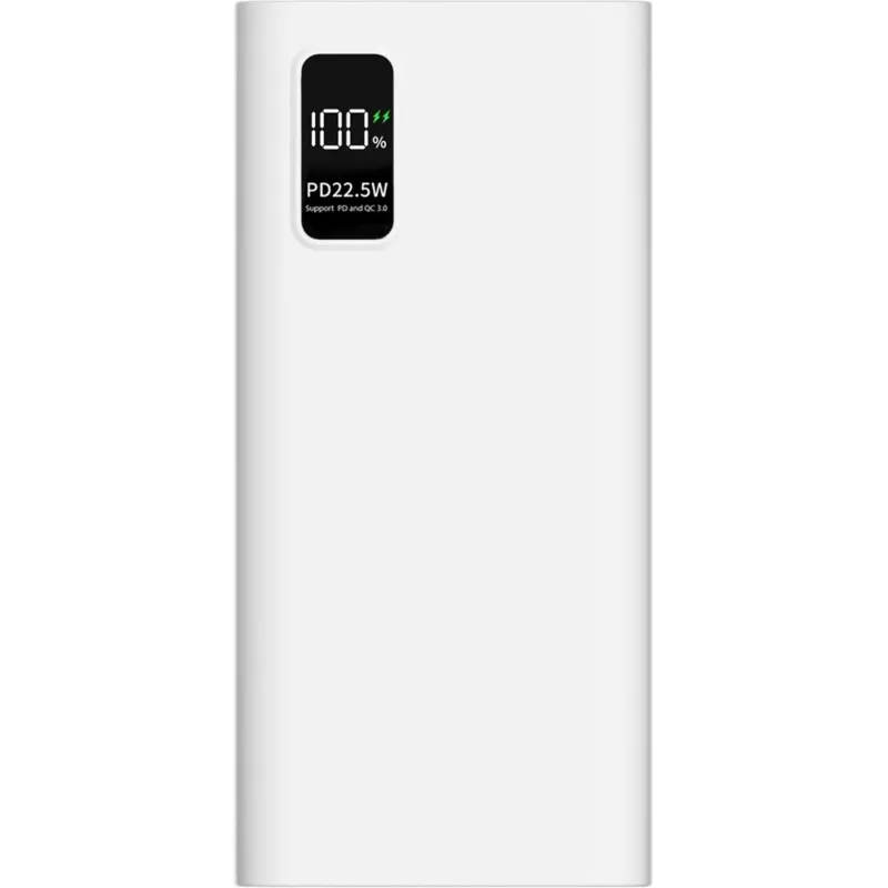 Внешний аккумулятор PERO PB06 20000 mAh,Li-Pol,output USB-C + 2USB-A,белый Pero  2154084 4673759570092
