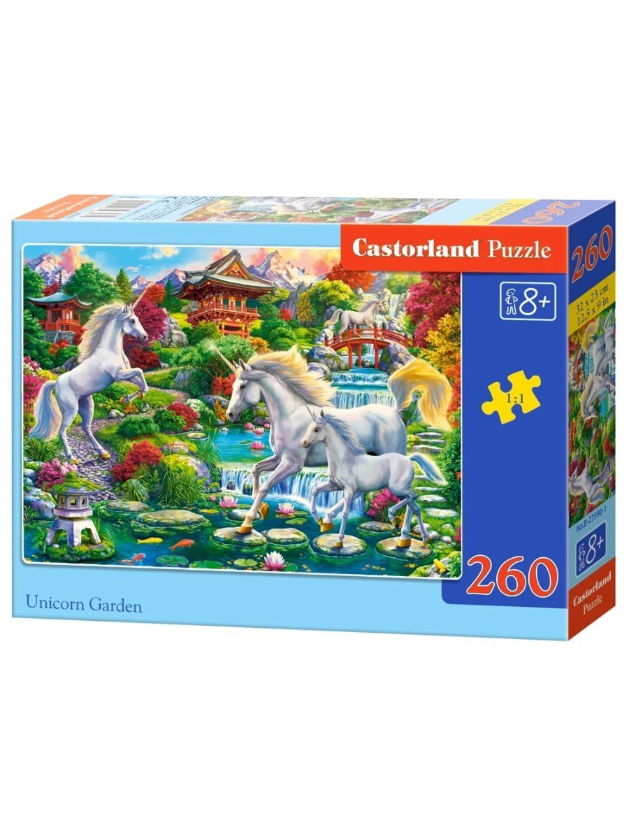 Castorland Пазл MIDI 260 деталей Сад единорогов B-27590