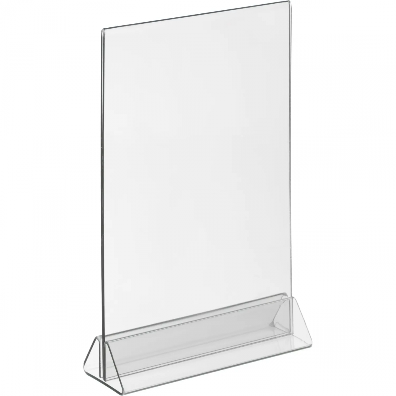 Ценникодержатель Комус под меню,треуг.осн.ACR-MENU HOLDER А5,10шт/уп 2359517