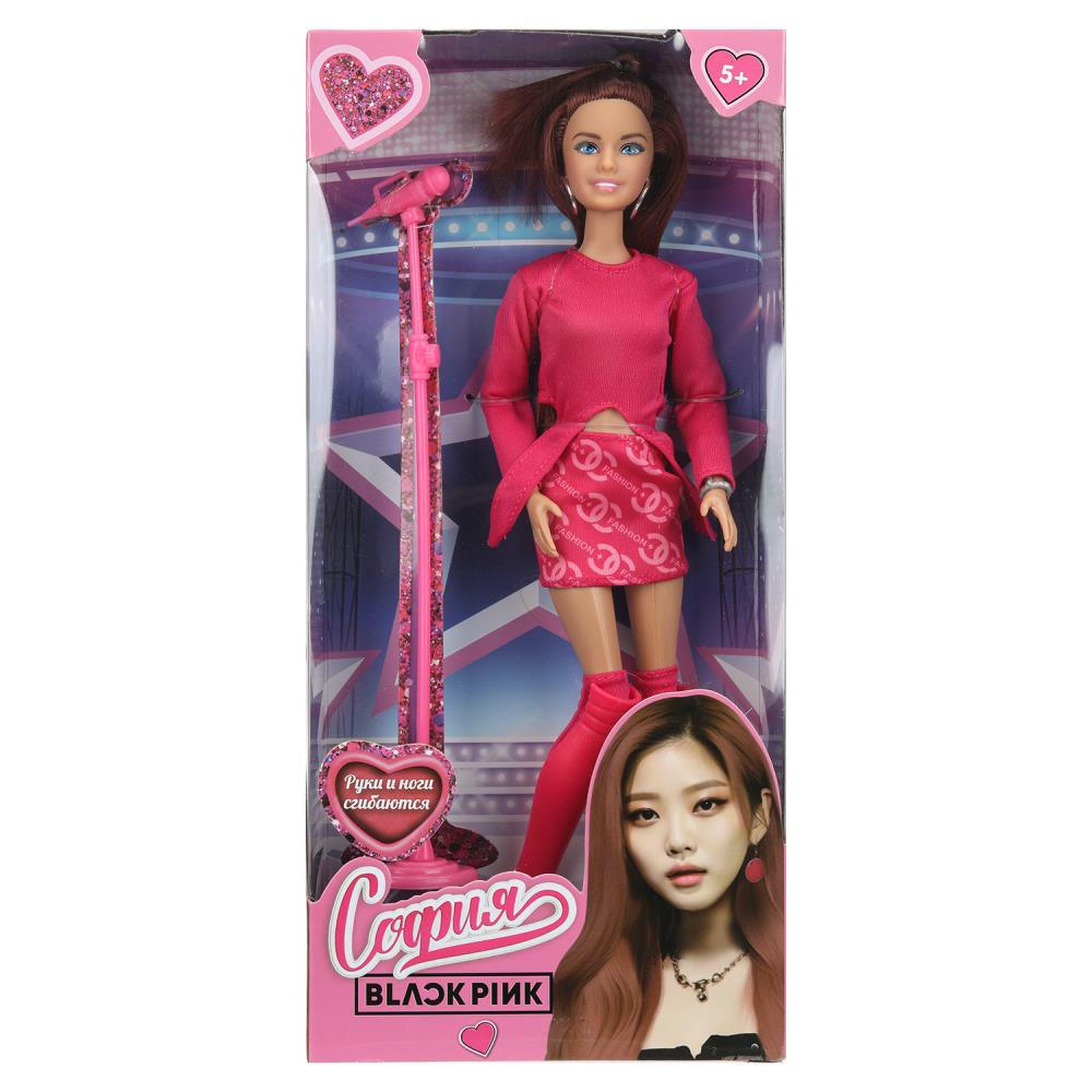 Кукла 29 см. София-красотка, руки и ноги сгибаются акс. Карапуз SBP-04-BB-WOD