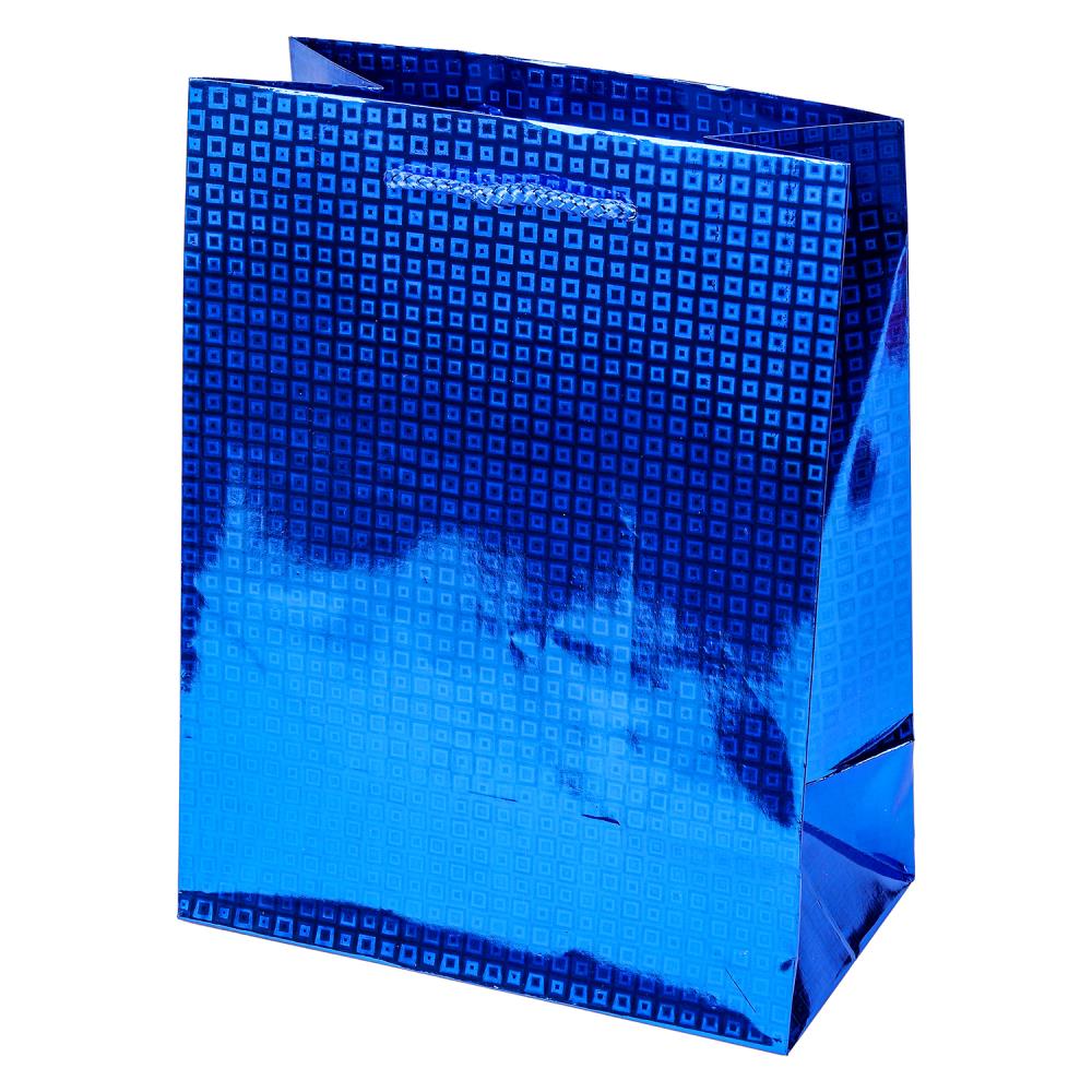 Пакет подарочный голография размер M, микс Чудо праздник PM-123952-GM4