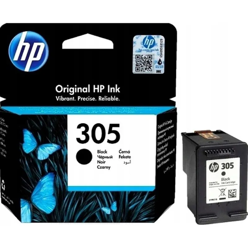 Картридж струйный HP 305 3YM61AE чер. для DJ 2320/2710/2720 1279069