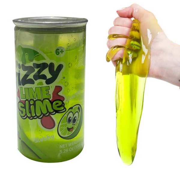Слайм "Fizzy Lime Slime" Газировка, цвет салатовый Junfa ST81