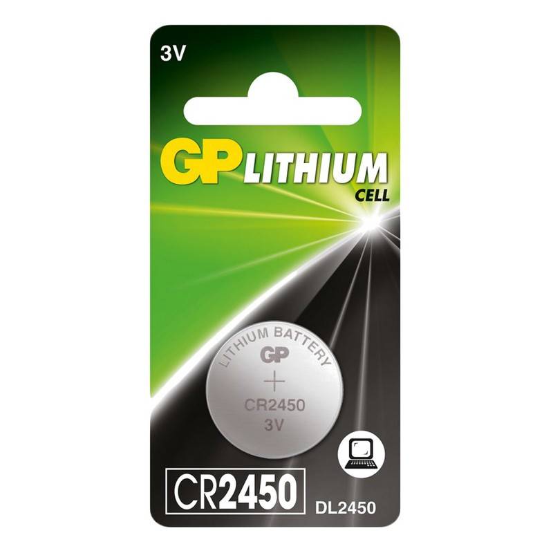 Батарейка GP таблетка CR2450 CR2450-2C1 997015