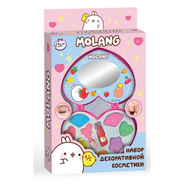 Косметика для девочек Моланг тени для век, помада Милая Леди KP-D-S44-NW