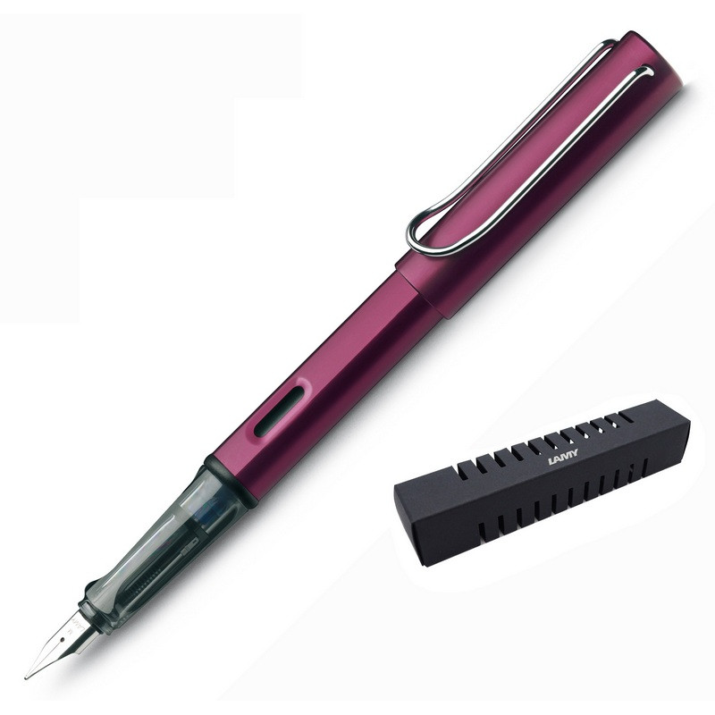 Ручка перьевая LAMY 029 al-star, Пурпурный, F, 4000330 881341