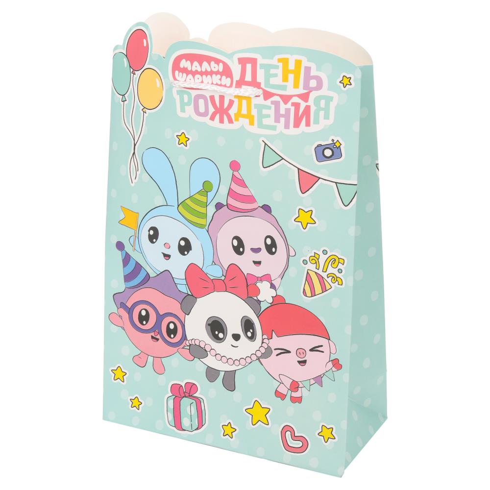 Пакет подарочный креативный "Малышарики" ML, 190 гр/м Чудо праздник PML-130072-MAL