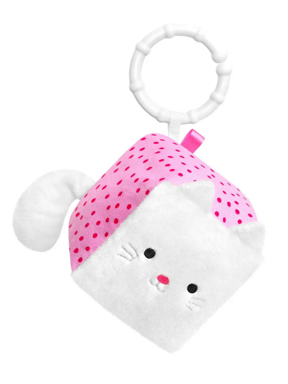 Мягкая игрушка Мяшечки Кубик развивающий Котёнок М132