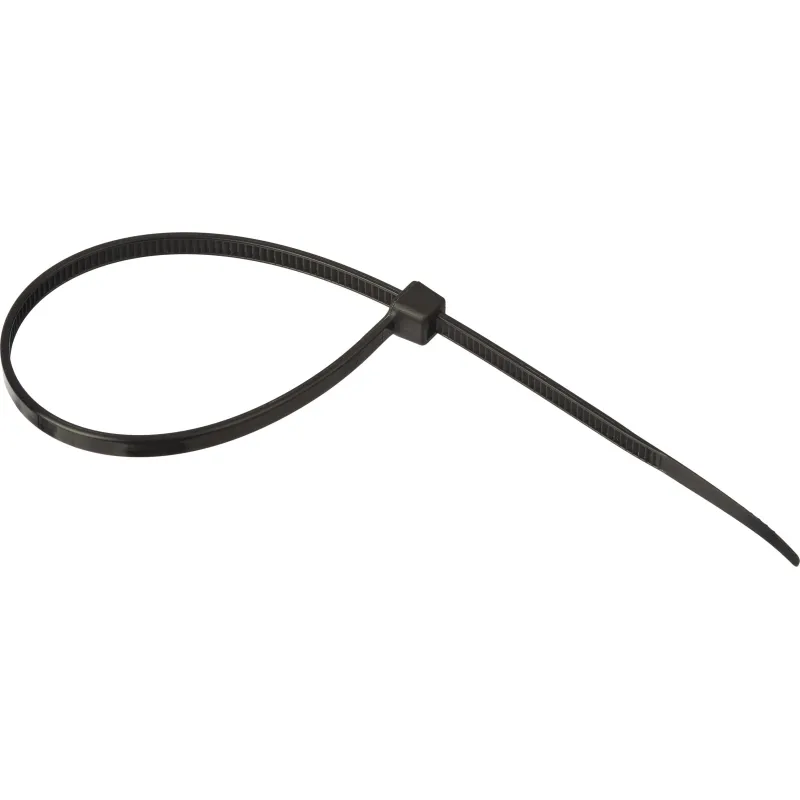 Хомут стяжка нейлоновая TOPFORT 4х200 черный 100 шт/уп 2097642