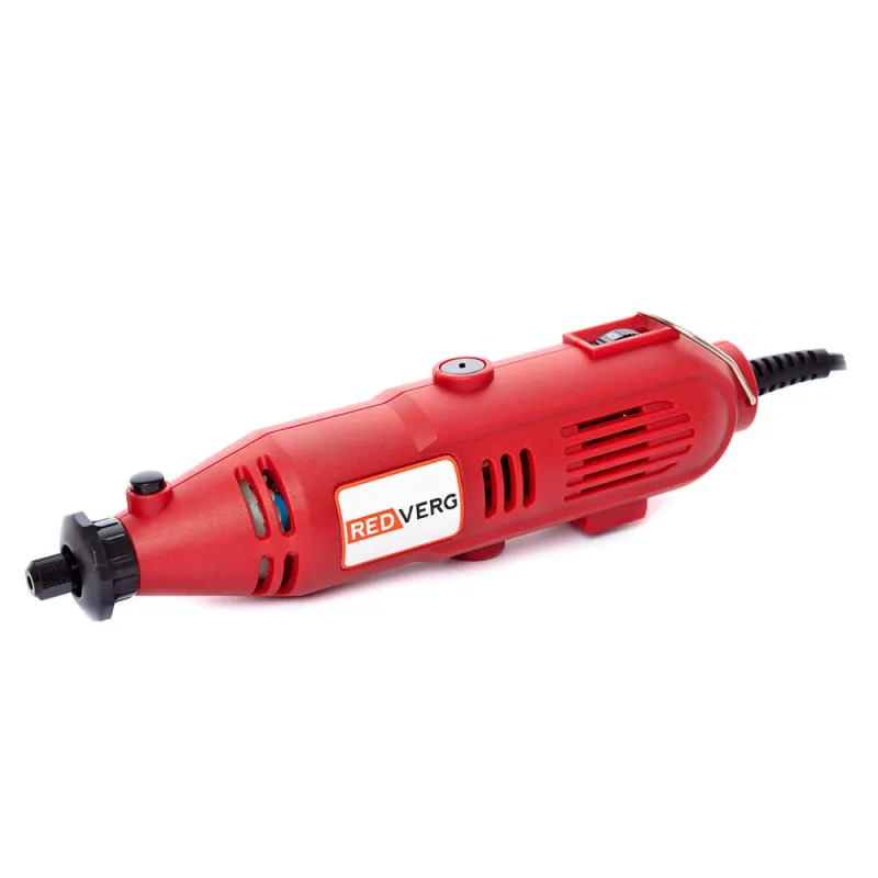 Гравер (шлифмашина прямая) REDVERG RD-MG150, 100 предметов (6621692) 1534197
