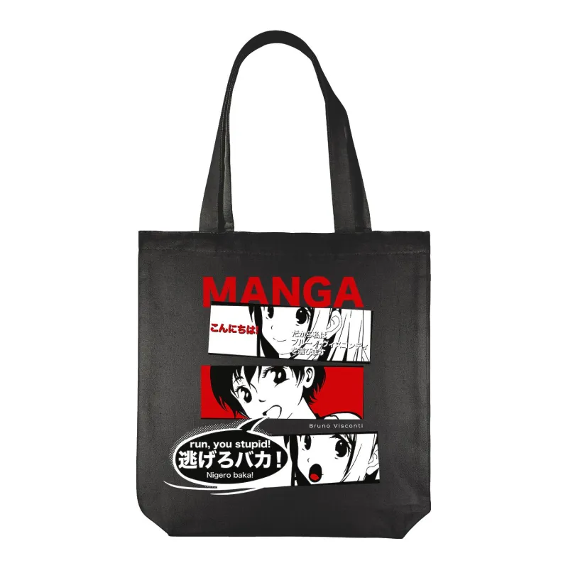 Шоппер Black Manga Anime 34х36 см, 16-004-02/34 Bruno Visconti 1883327