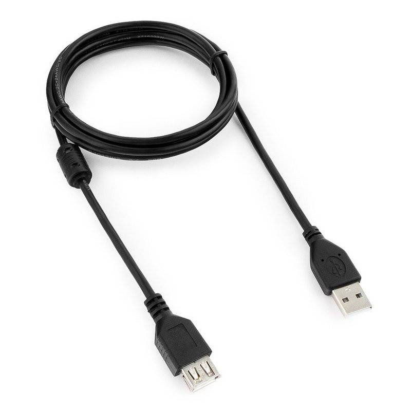 Кабель Cablexpert USB A - USB A 1.8 метра (CCF-USB2-AMAF-6) 956261