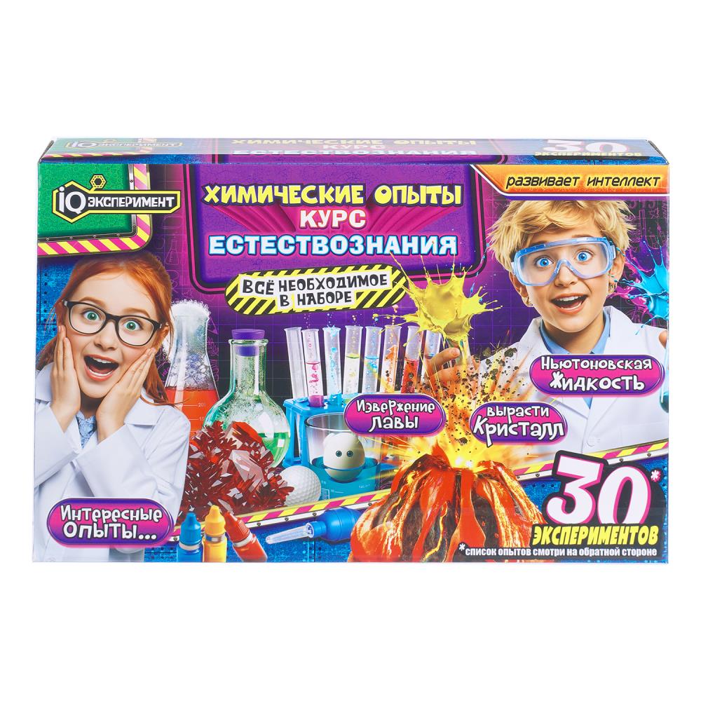 Набор опытов и экспериментов 30-в-1, 5 класс IQ Эксперимент EX30-137297-SCH2-RU