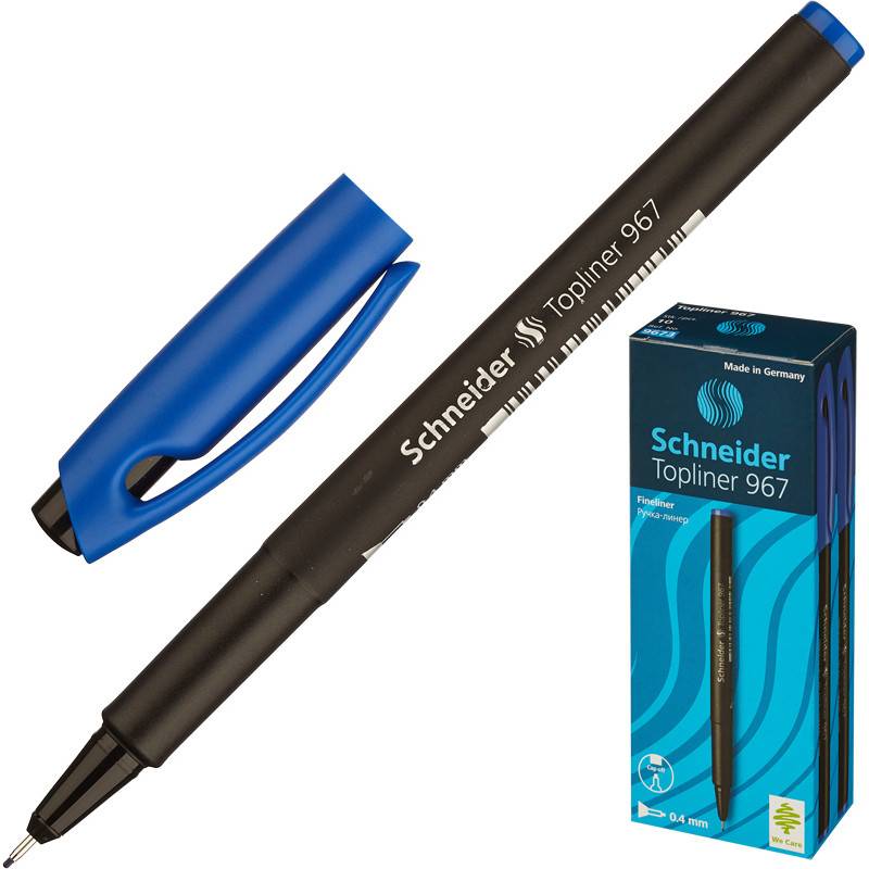 Линер Schneider Topliner синий (толщина линии 0.4 мм) 216274