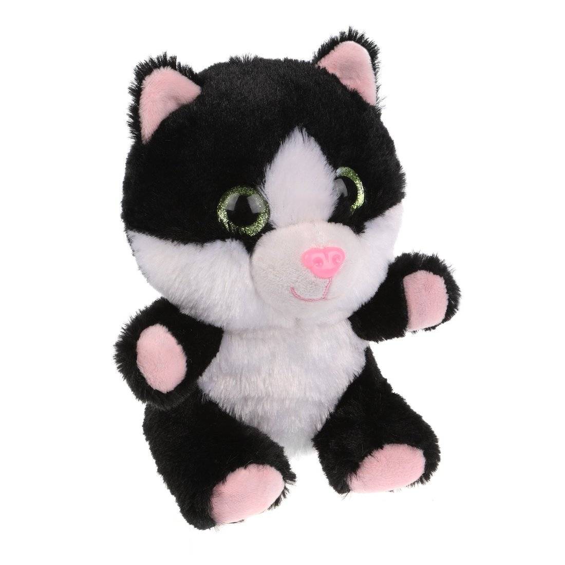 Крошка котенок 15 см. черн. Fluffy Family 681878