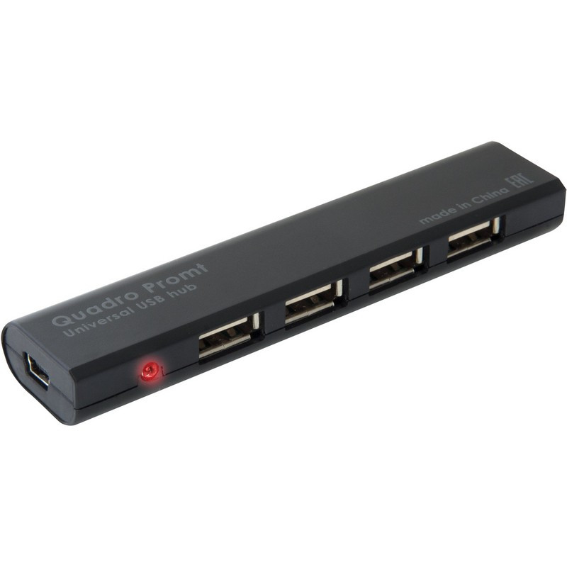 Разветвитель USB Defender Quadro Promt USB 2.0, 4 порта 1062616 83200