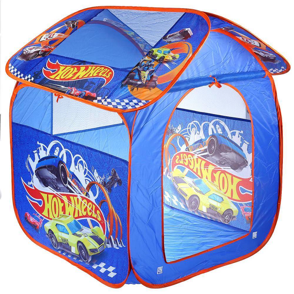 Палатка детская игровая "Hot Wheels" 83Х80Х105см, в сумке Играем вместе GFA-HW-R