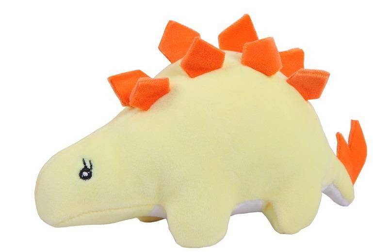 Мягкая игрушка Dino Baby Динозаврик желтый, 18 см. AbToys M4987