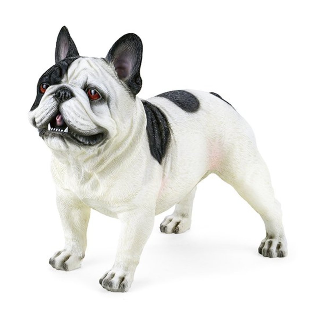 Собака Бульдог, фигурка натуралистичная, белый Наша Игрушка 200722177