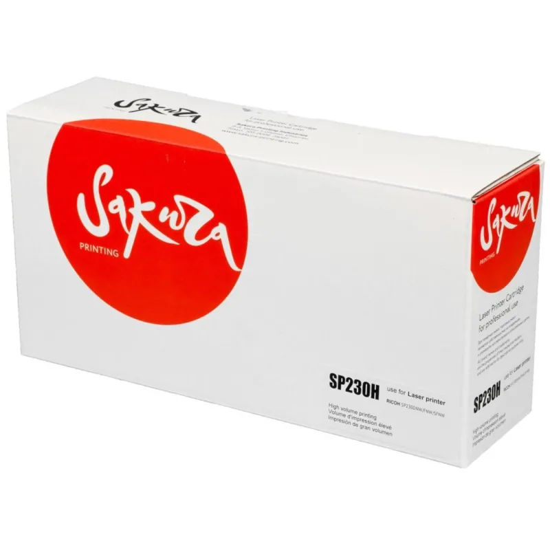 Картридж лазерный SAKURA SP230H чер. для Ricoh Aficio SP230DNw/ SP230SFNw 1604758 SASP230H