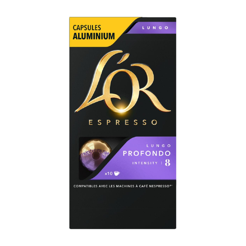 Кофе в капсулах L OR Espresso Lungo Profondo, 10шт/уп 849749