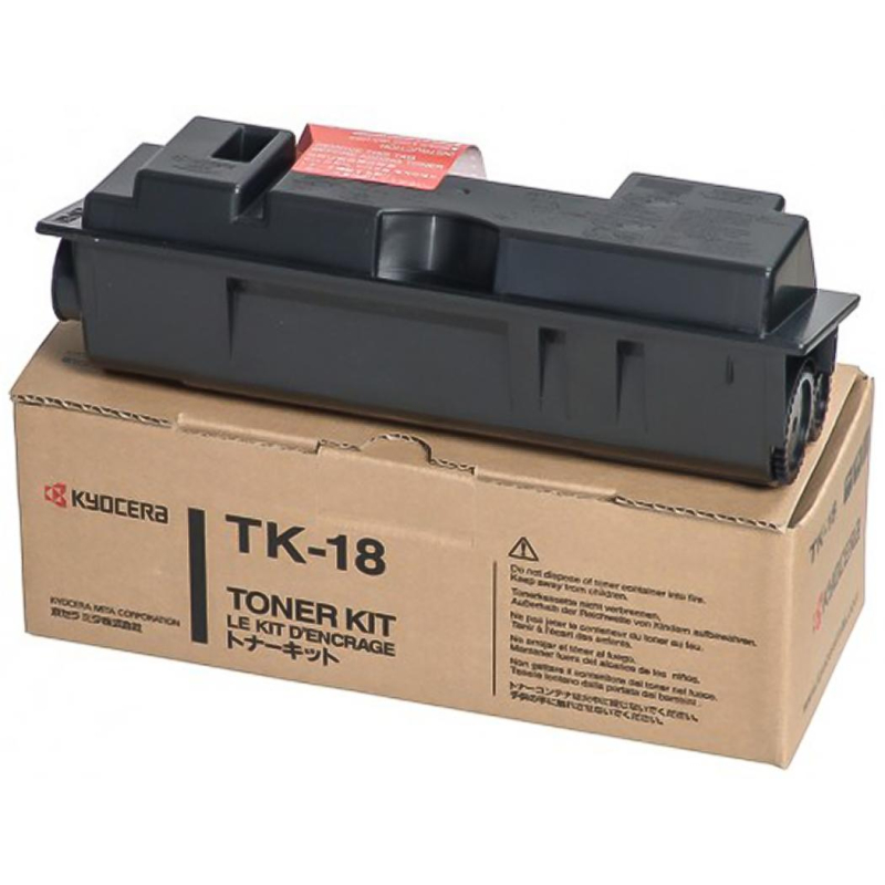 Тонер-картридж Kyocera TK-18 чер. для FS-1018/1118/1020D 128486 1T02FM0EU0