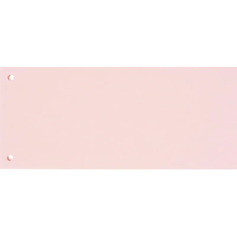 Разделитель листов разделительные полоски Комус, розовые, 100 шт./уп. 162430