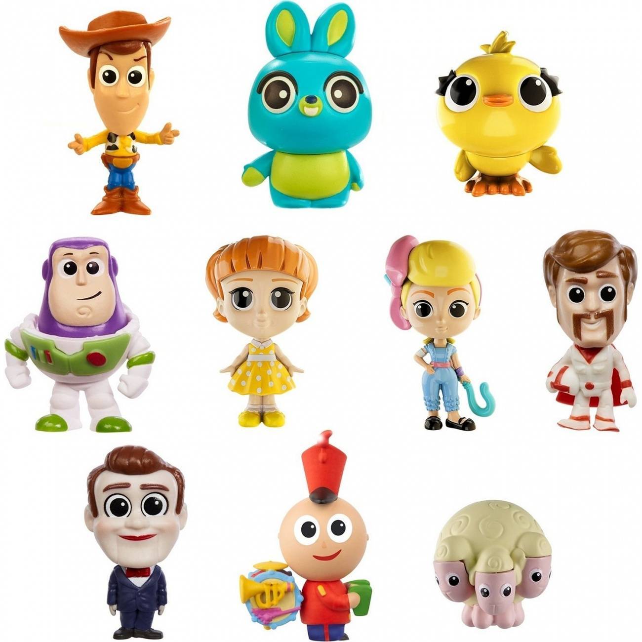 Набор из 10 мини фигурок в асс. Toy Story 4 Mattel GCY86